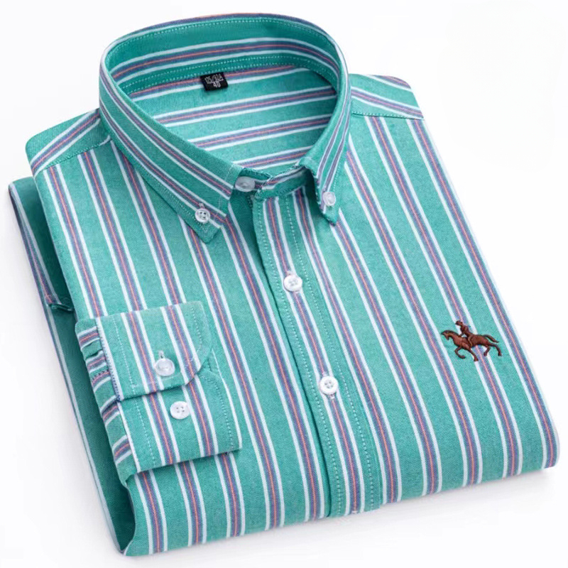 6XL 100%コットンオックスフォードホワイトシャツ メン - Oxford Cotton Casual Shirt Business のレビューと価格