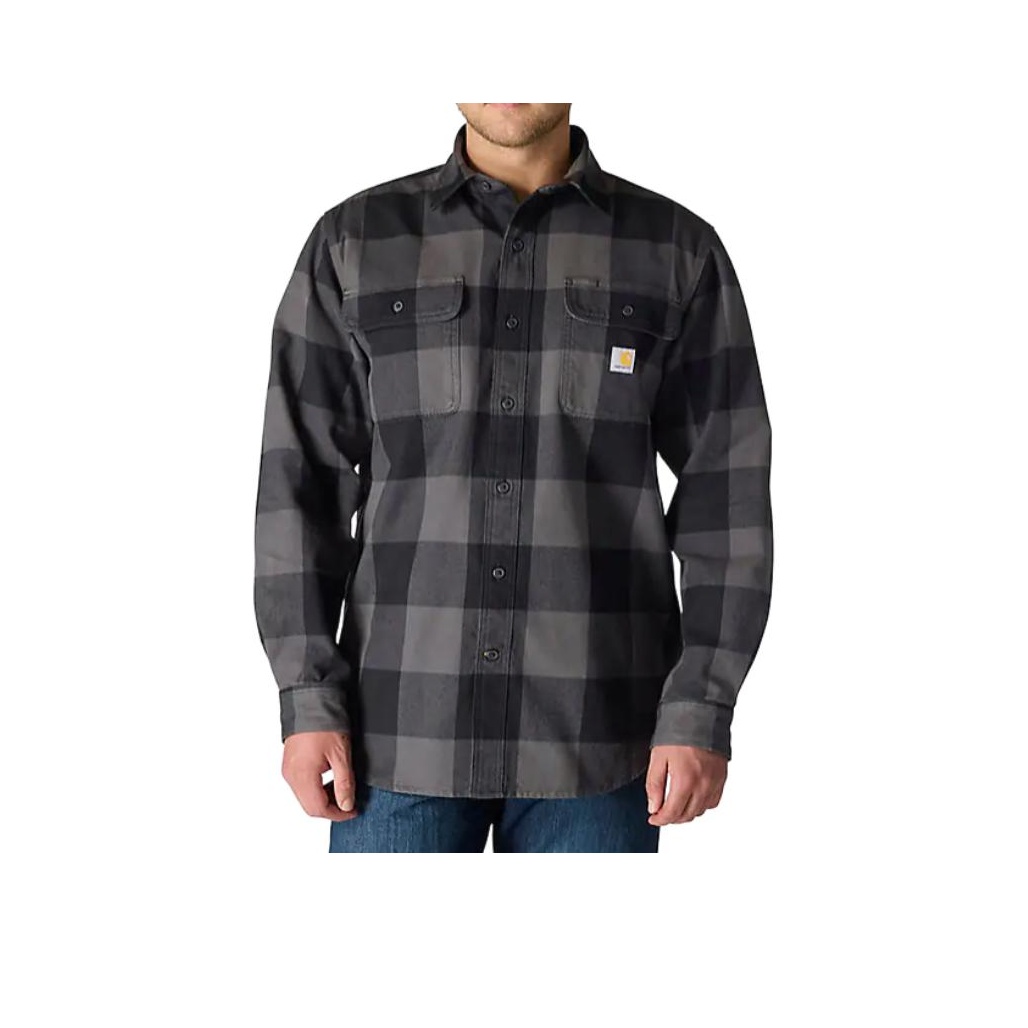 カーハート FW25 107013 ルーズフィット ヘビーウ - Flannel Plaid Shirt Heavy Weight のレビューと価格
