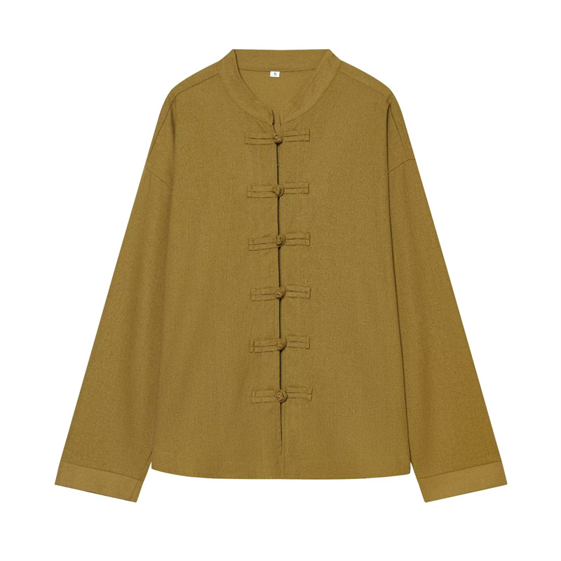 Guobioziy レディースシャツ 2026年初秋新作 レ - Mens Linen Shirt Long Sleeve のレビューと価格