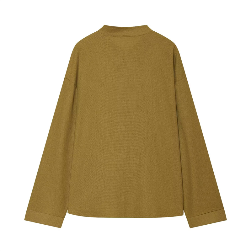 Guobioziy レディースシャツ 2026年初秋新作 レ - Mens Linen Shirt Long Sleeve のレビューと価格